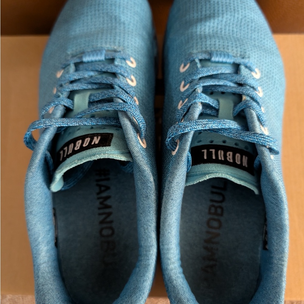 NOBULL Men’s Teal Sneakers - Picture 3 of 7